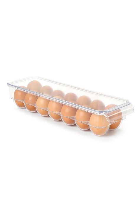 Organizador 14 Huevos Transparente-0