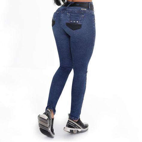Jeans Colombiano Levanta Cola 13942 Cheviotto-1