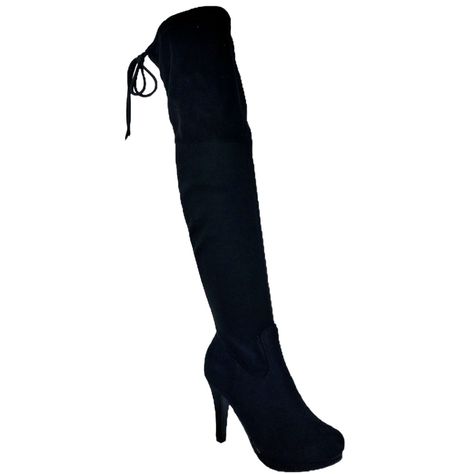 Bucanera Taco Aguja de Mujer Gamuza 030 Negro-1