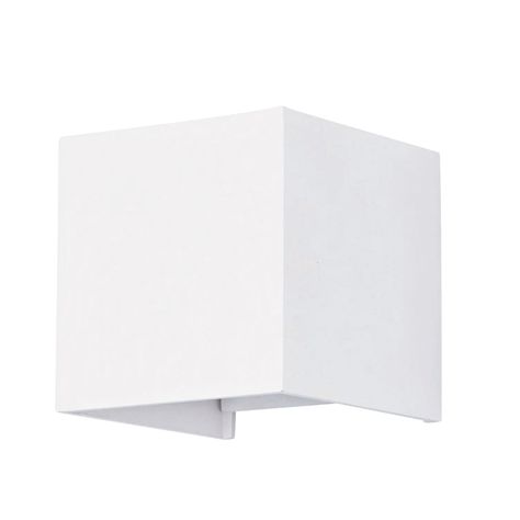 Aplique LED Cuadrado 6w Blanco-0