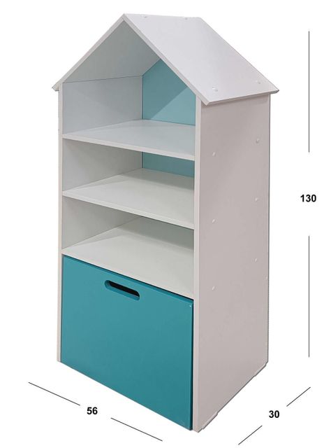 Juguetero Repisa Casa Infantil Calipso X2 Montessori-3