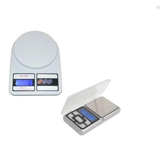 Balanza Digital De Cocina + Pesa Gramera  500 Gr-0
