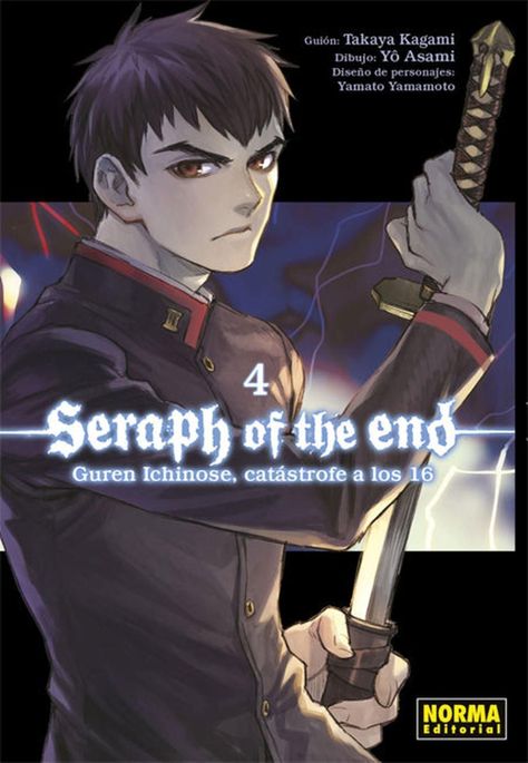 Manga Seraph Of The End - Guren Ichinose, Catástrofe A Los 16 - Tomo 04 - España-0