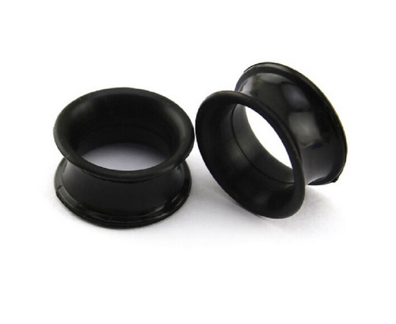 Aros Expansores Oreja Acampanado Estiradores Silicona 20 Mm-0