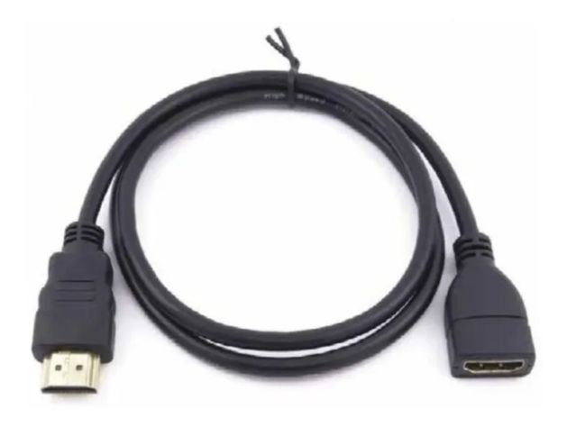 Cable Extension Hdmi Macho A Hembra 50 Cm-1