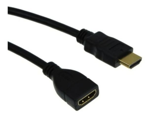 Cable Extension Hdmi Macho A Hembra 50 Cm-2