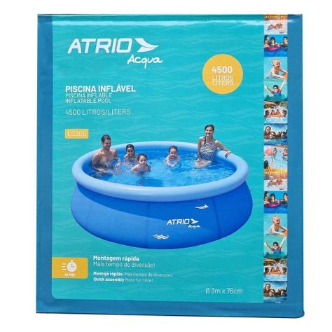 Piscina inflable 4500 litros-1