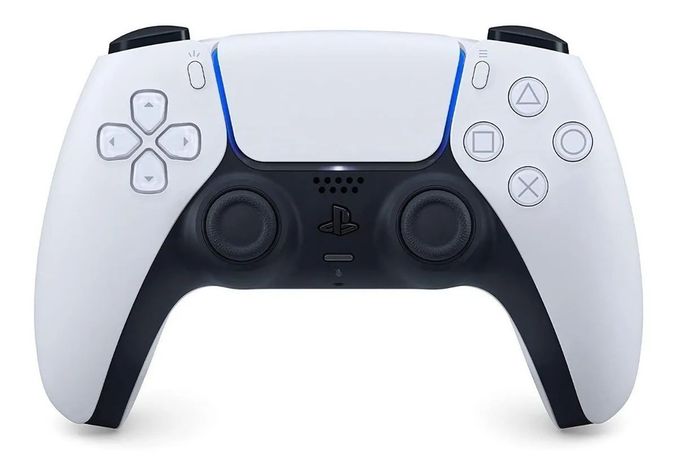 Control joystick inalámbrico Sony PlayStation DualSense CFI-ZCT1 white y black-0