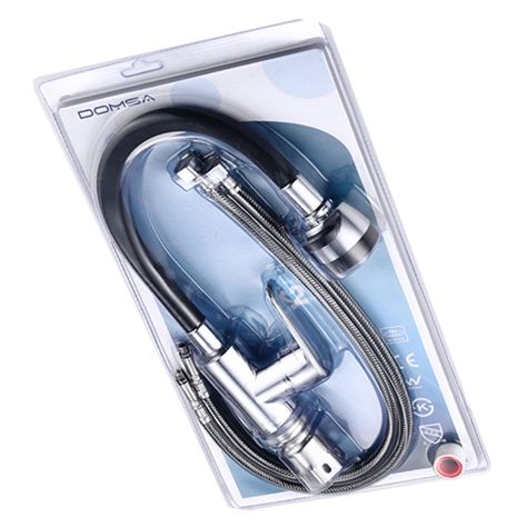 Monomando Lavaplatos Flexible Domsa CGC-200-NEGRO-3