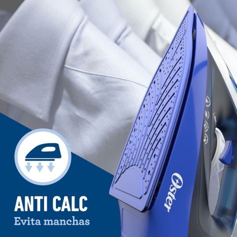 Plancha de vapor Oster® con base antiadherente GCSTBS6003-5