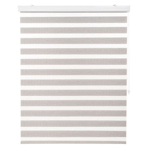 Cortina Duo Con Cenefa Premium 200X240Cm Color Gris Plata-2