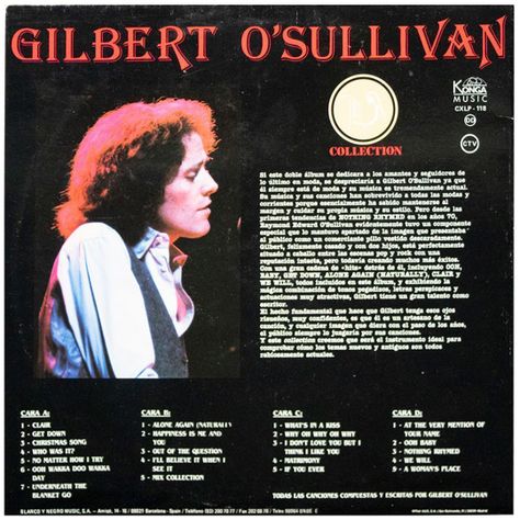 GILBERT O'SULLIVAN - COLLECTION (2LP) VINILO USADO-1