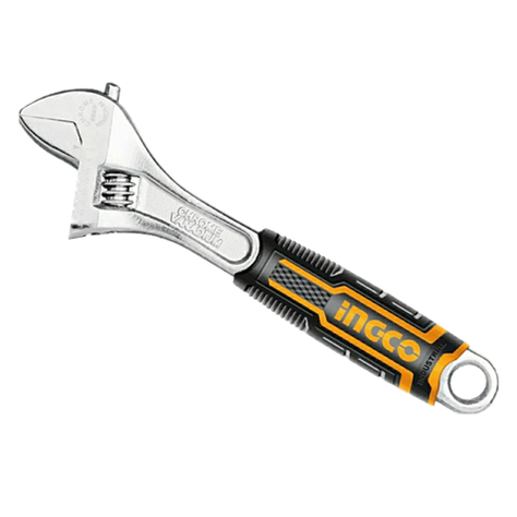 Llave Francesa Ajustable 10 Pulg Ingco Hadw131108-0