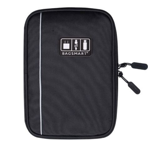 Bagsmart Organizador electrónico Glendora para viajes-Negro-0