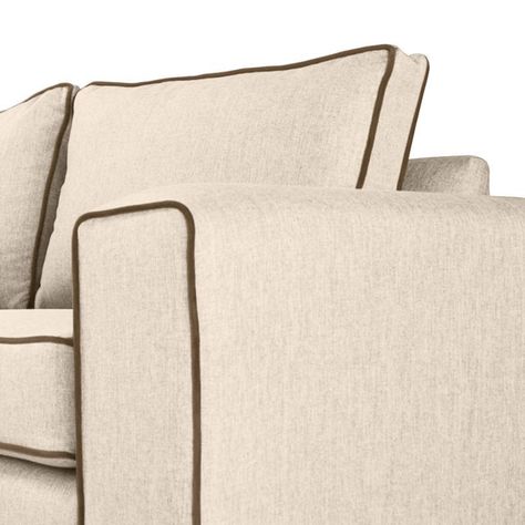 Sofá Gabro Felpa Beige 3 Cuerpos-3