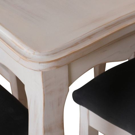 Comedor Normando 90x160 respaldo Tapizado Gris-3