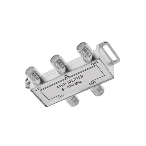 Splitter Hembra Divisor de Señal de 4 Vías-0