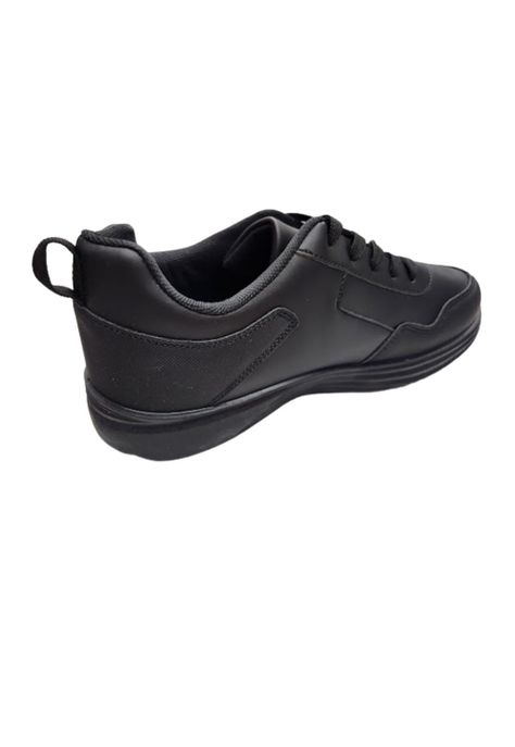 Zapatilla Deportiva Escolar Negro Unisex-1