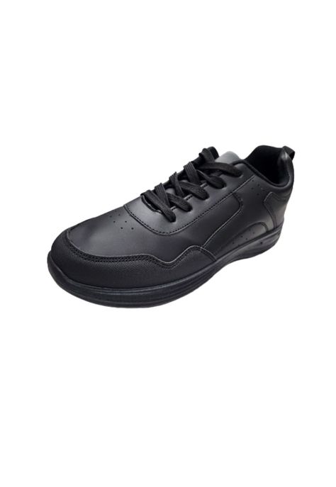 Zapatilla Deportiva Escolar Negro Unisex-0