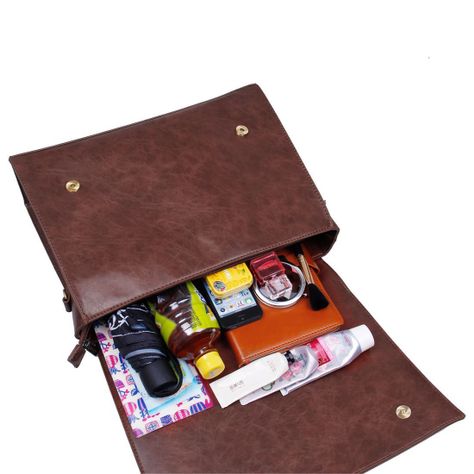 Ecosusi Maletín BOW para laptop 14" - Café-3