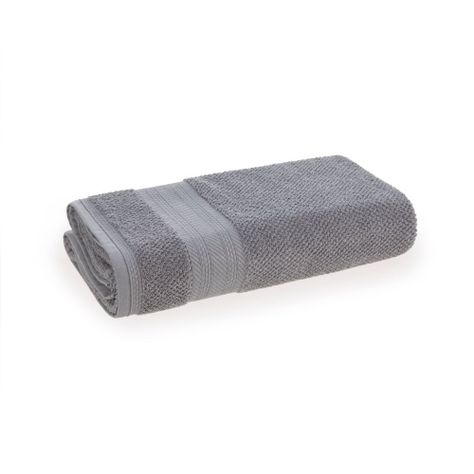 Toalla de baño Karsten Empire 380gr 70 x 135 cm Gris-0