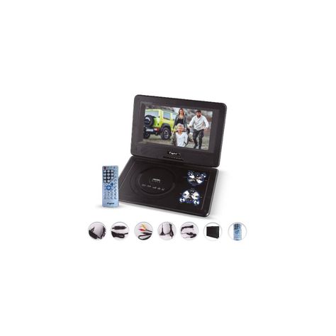 REPRODUCTOR DVD RECARGABLE PORTATIL FUJITEL 8,5''-1