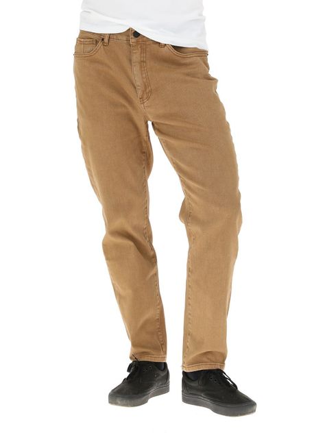 Pantalon Jeans Patagua Mostaza Hombre-0