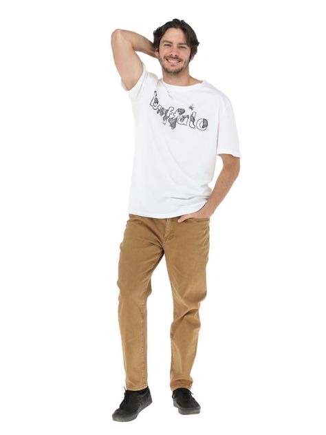 Pantalon Jeans Patagua Mostaza Hombre-1
