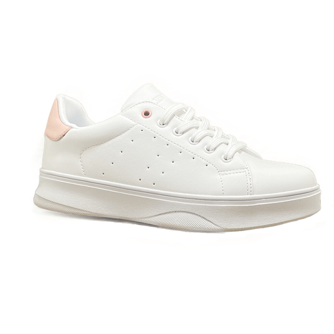 Zapatilla Blanco Rosa KAKO-1