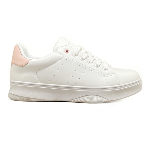 Zapatilla Blanco Rosa KAKO-0