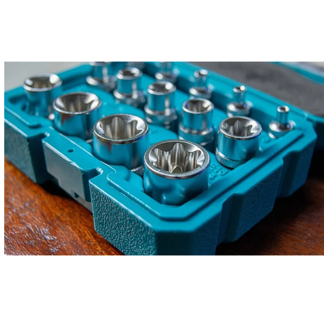 Set De Dados Torx Estrella Hembra 14 Piezas Total-2