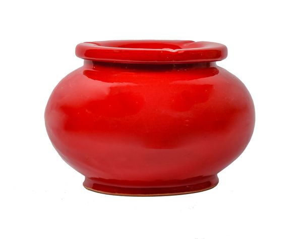 CENICERO ROJO SERGHINI 20 CM-0