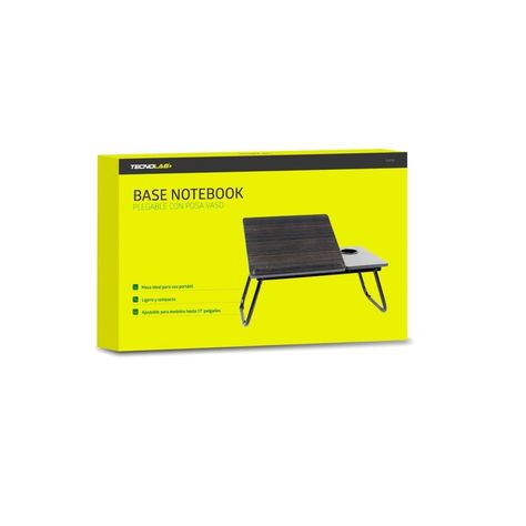 Mesa Plegable Para Notebook Con Porta Vaso Tecnolab-1