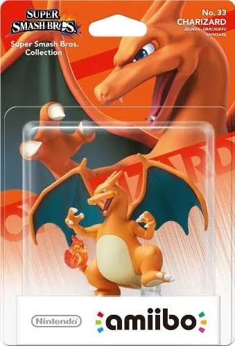 Figura Amiibo Charizard - Colección Super Smash Bros -  Sniper-0