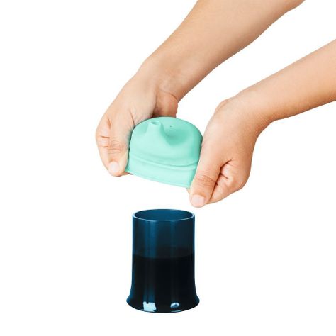 Tapas de Aprendizaje para vasos Snug Spout con vaso incluido-2