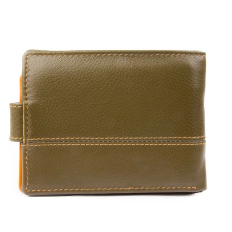 Billetera de hombre Capri 988 Oliva Gino Rodinis-5