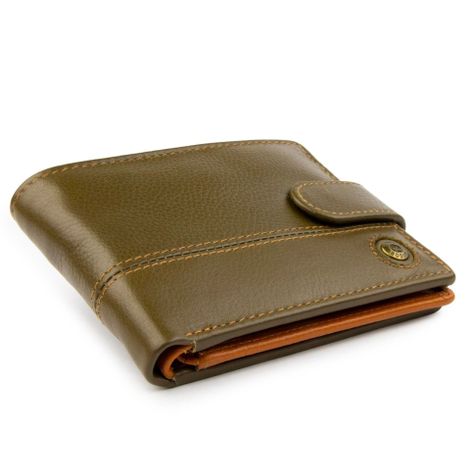 Billetera de hombre Capri 988 Oliva Gino Rodinis-4