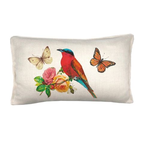 Cojin Vintage Rojo, 50x30-0