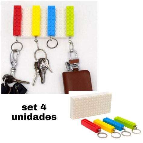 SET 4 LLAVEROS LEGO-1
