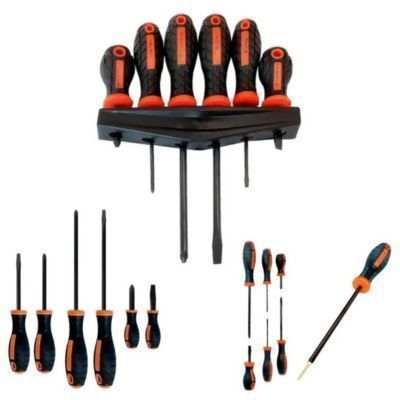 kit Destornilladores 6 pzs Cruz Y Plano Resistente-0