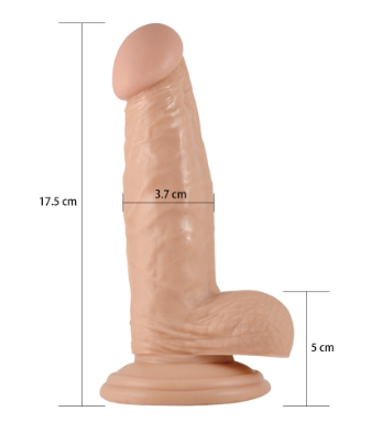 Dildo Real Extreme (17,7cm)-1