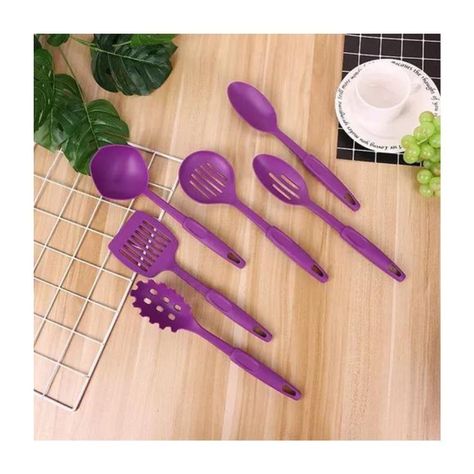 Bateria De Cocina 14 Piezas Morado Antihaderente -3