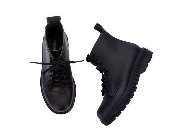 Botin Infantil Coturno Negro Mini Melissa-2