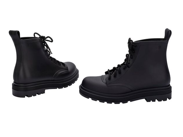 Botin Infantil Coturno Negro Mini Melissa-4