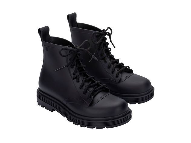 Botin Infantil Coturno Negro Mini Melissa-3