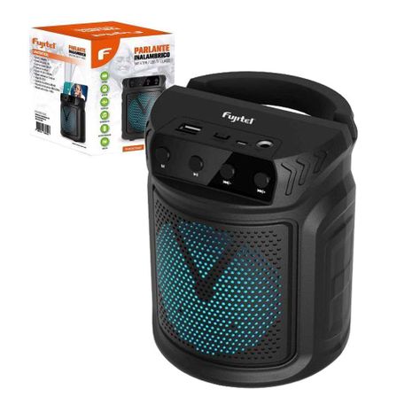 PARLANTE BT FUJITEL 5W 4"/FM/USB/LUCES-0
