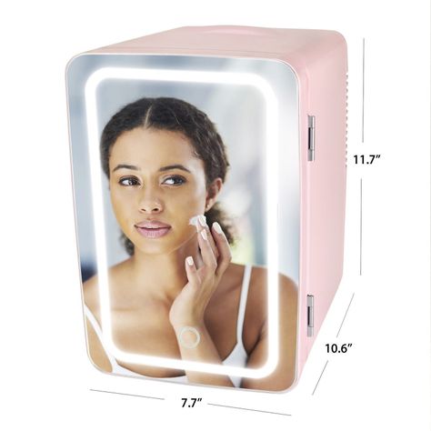 Mini Refrigerador Portátil Skincare LED Touch Malú-2