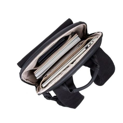 Mochila 14" Cardiff Negra Rivacase-5