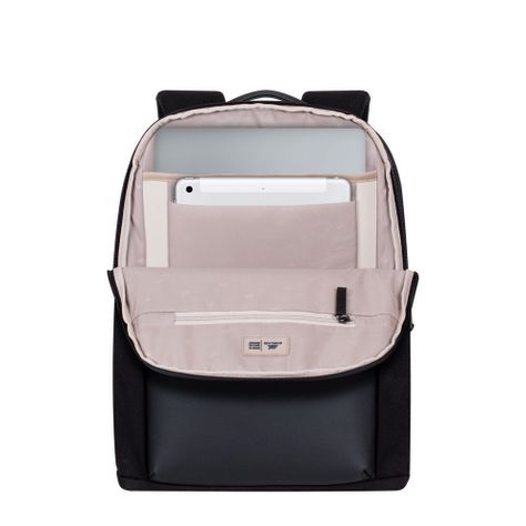 Mochila 14" Cardiff Negra Rivacase-4