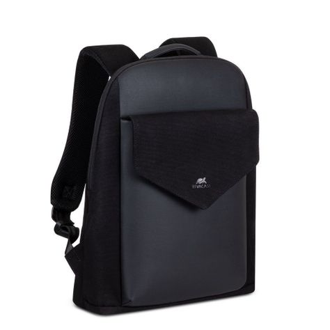 Mochila 14" Cardiff Negra Rivacase-1
